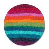 Round Rainbow Trivet