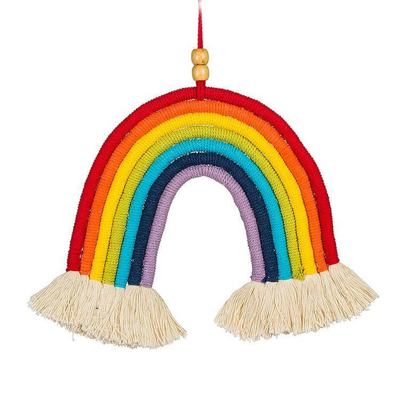 Woven Rainbow Hanging