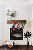 Large Multi Stripe Stocking