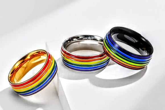 Rainbow Pride Ring