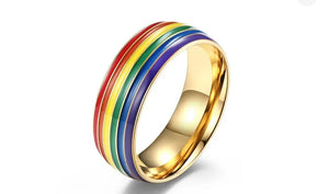 Rainbow Pride Ring