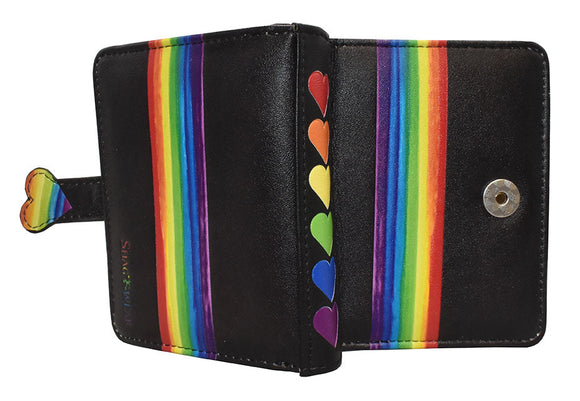 Small Pride Wallet with Zipper