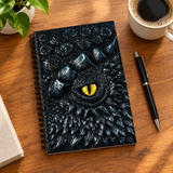 Notebook desk flat lay
