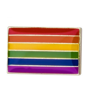 Rainbow Flag Lapel Pin