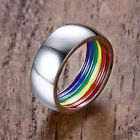 Rainbow inner Pride Ring