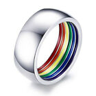 Rainbow inner Pride Ring