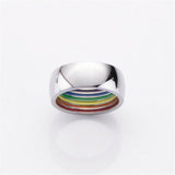 Rainbow inner Pride Ring