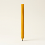 Yellow twist gel pen