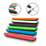 3 in 1 Multi function Ballpoint Pen With Folding Safety Scissors ,Knife & Mini Ruler