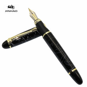 Jinhao Black & White Pattern  x450 Fountain Pen