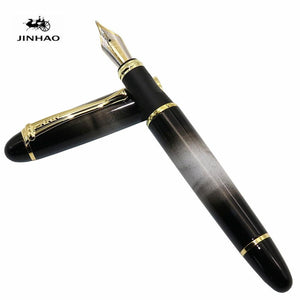 Jinhao x450 Black Marbled Fountain Pen