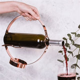 WINE BOTTLE HOLDER & POURER