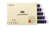Jinhao Ink Cartridges 5 Pack Purple