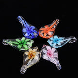 Glass Pen Set with ink and Pen Rest