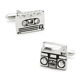 Boombox & Cassette Tape  Cufflinks