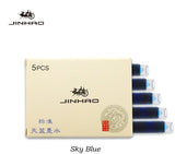 Jinhao Ink Cartridges 5 Pack Sky Blue