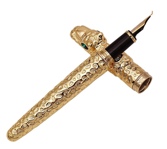 Jinhao Leopard Fountain Pen-Gold