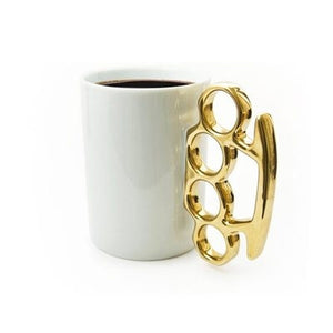 Knuckle Duster Mug-White