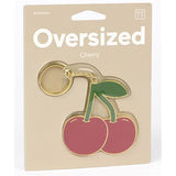 OVERSIZED CHERRY KEYCHAIN