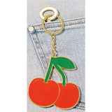 OVERSIZED CHERRY KEYCHAIN