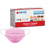 Dentx Kids Face Mask ASTM Level 3 - Pink for (4-12 yrs)