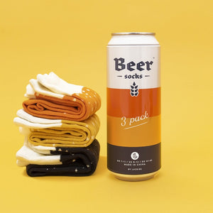 BEER SOCKS-3PK