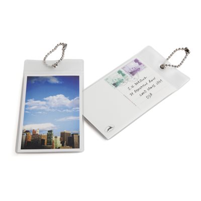 POSTCARD LUGGAGE TAG-CITY