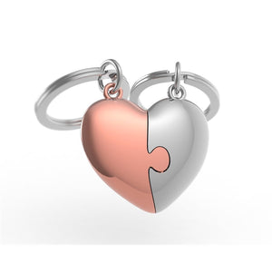 ROSE GOLD / CHROME HEART KEYCHAIN