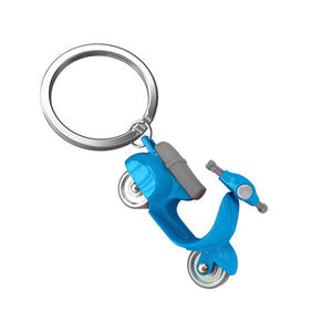 KEYCHAIN- SCOOTER BLUE