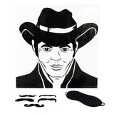 PIN THE MOUSTACHE ON THE COWBOY