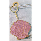 OVERSIZED SHELL KEYCHAIN