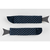 FISH SOCKS- NAVY BLUE