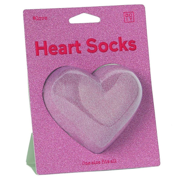 HEART SOCKS-PINK