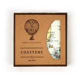 MAN OF THE WORLD COASTERS