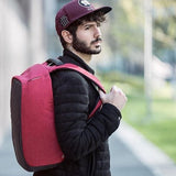 BOBBY ANTI-THEFT BACKPACK-RED