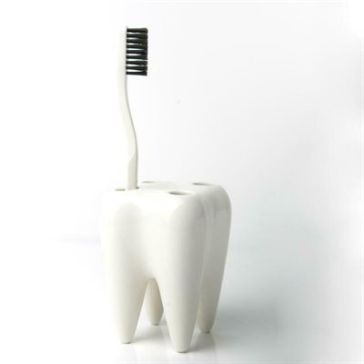 TOOTHBRUSH HOLDER WHITE