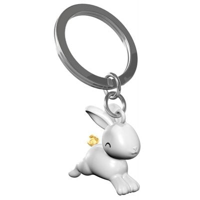 KEYCHAIN-JUMPING BUNNY